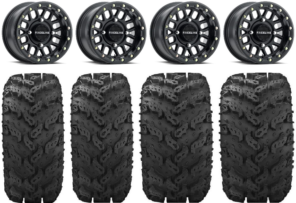 Mule Wheels 26" Pro Reptile Kawasaki 14" Podium Bk Tires Raceline Bdlk