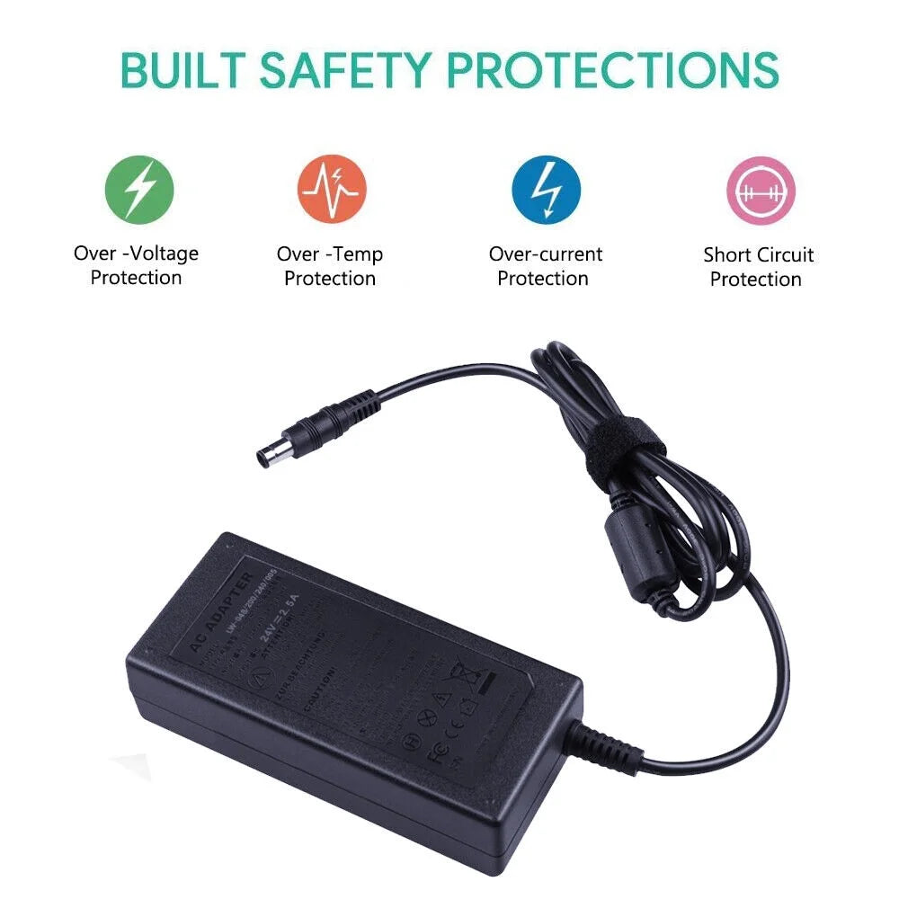 2.5A Samsung 24V / Adapter -HM45C -F355 For Speaker Wireless -FM35C