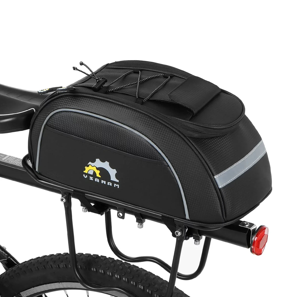 Insulated Pannier MTB Tomshoo Waterproof Bag Carrier Luggage Bag Bag Cooler Bag Cycling Trunk Storage Rear Bike Rack