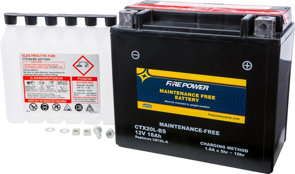 [] Outlander With CTX20L- Battery Max Fits Fire Power Free H.O. 400 Maintenance 2004-2006 Bombardier