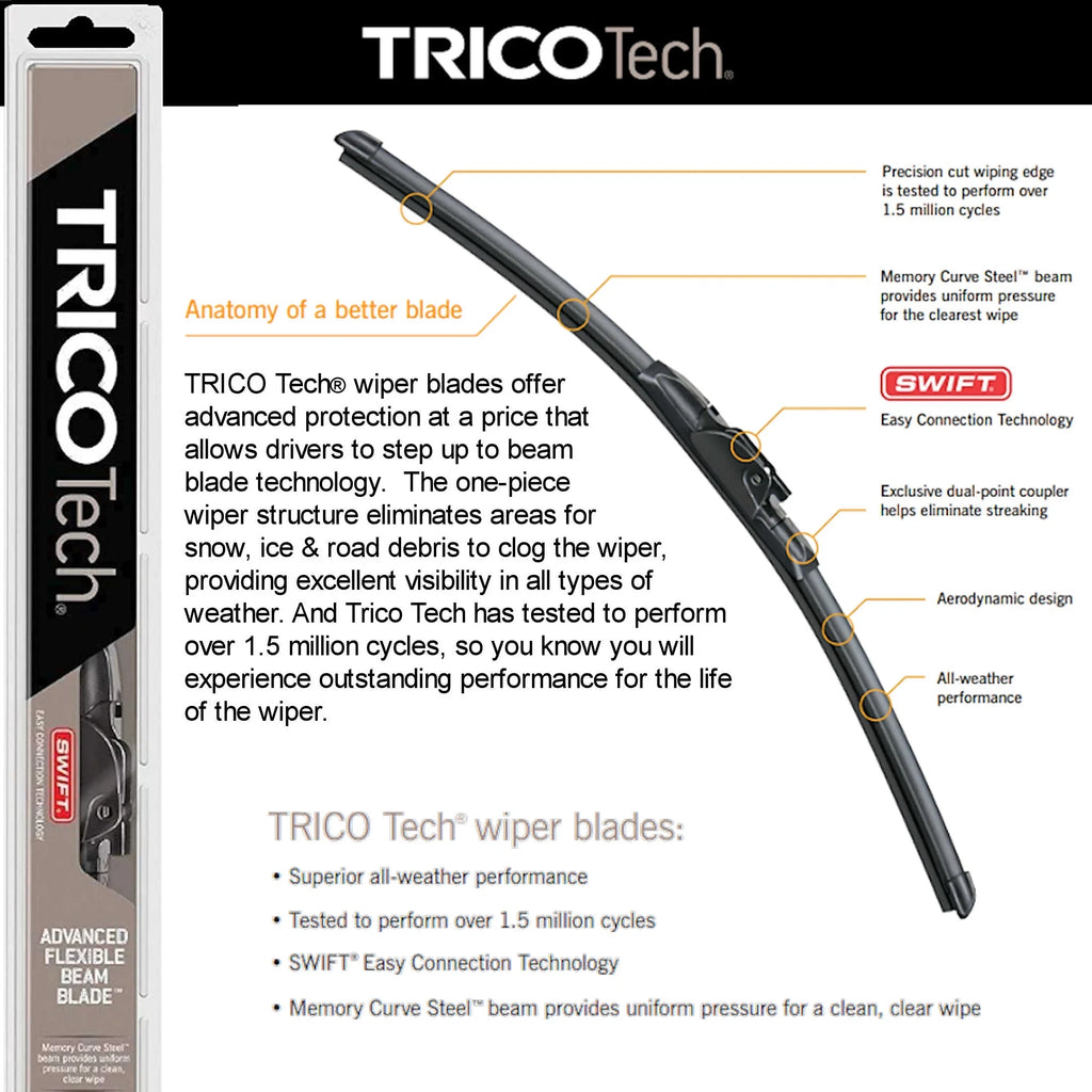 Quattro Audi Blade Beam Wipers 2) of 2019 A4 (Set