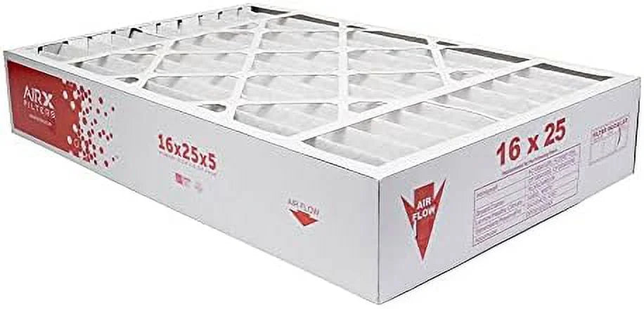 2-Pk, FC100A1029 8 MERV CF200A1008 Filter The For HV 16X25x5 Furne CF200D1625, In Replement Dust Air Made