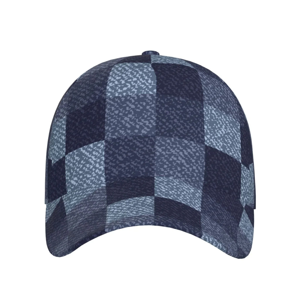Cotton Fashion Baseball Hats Haiem Headwear Adjustable Hat Cap Dad Buffalo Blue Gingham Women Unisex Men Soft Style for Check