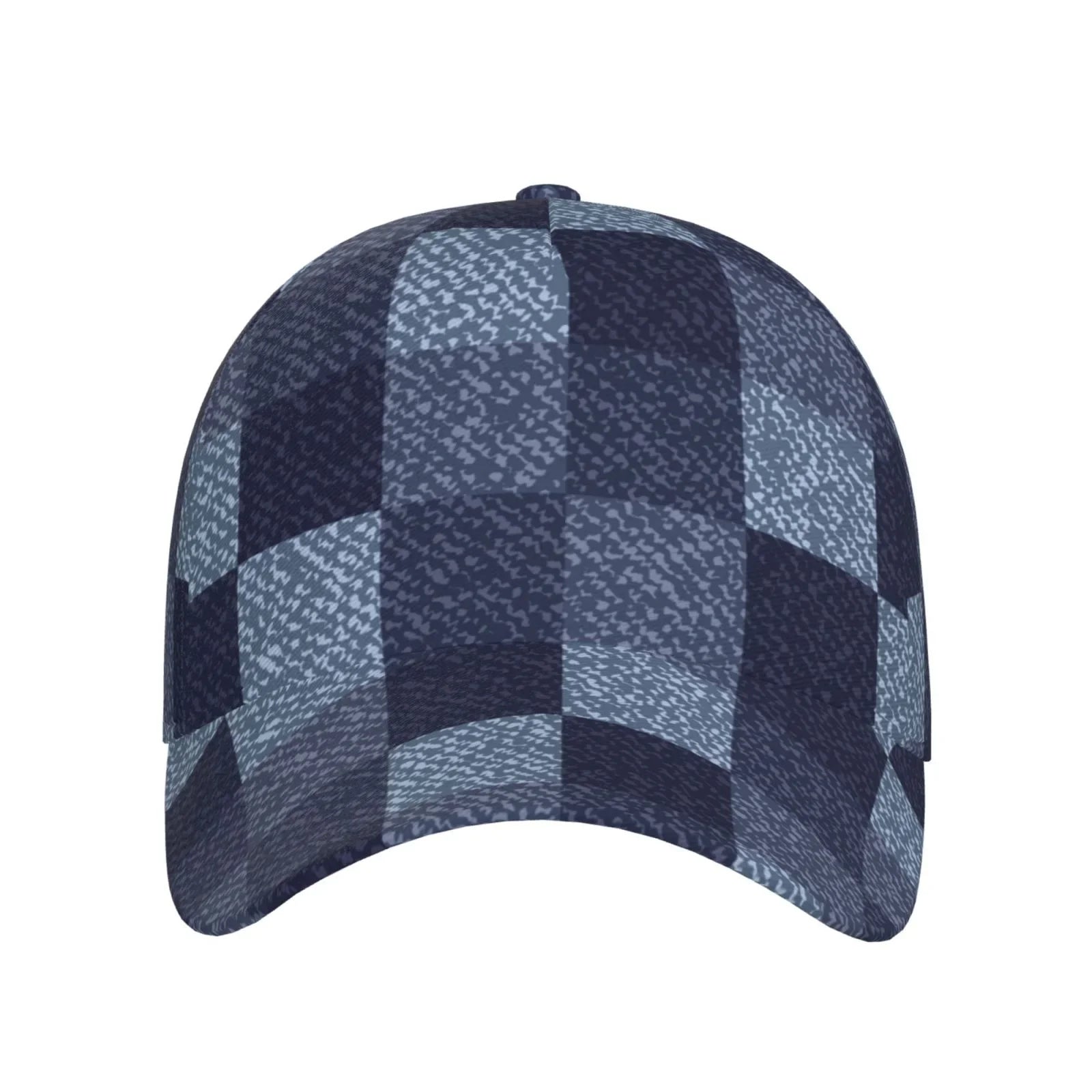 Cotton Fashion Baseball Hats Haiem Headwear Adjustable Hat Cap Dad Buffalo Blue Gingham Women Unisex Men Soft Style for Check