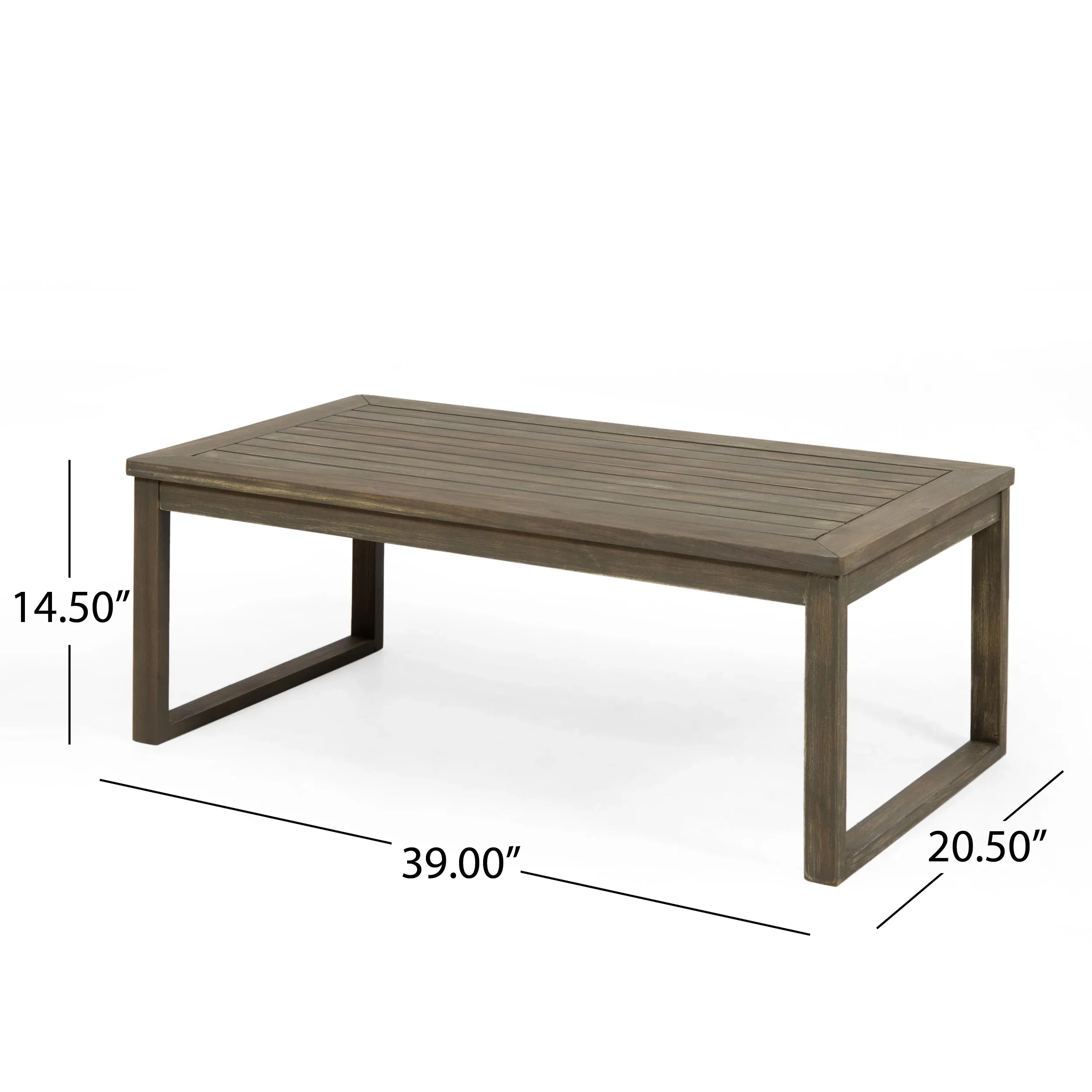 Gray Wood Dark and with 4 Seater Cushions, Set Johnlucas Studio Outdoor Acacia Gray Chat