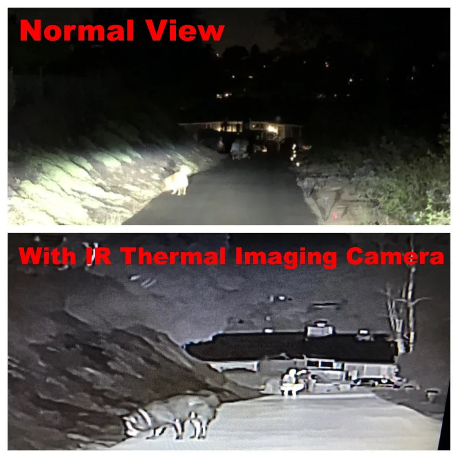 Heat Camera Imaging System IR Driving Assistant Digital SPEEDIR Infrared Sensor Night Automobile Vision Thermal