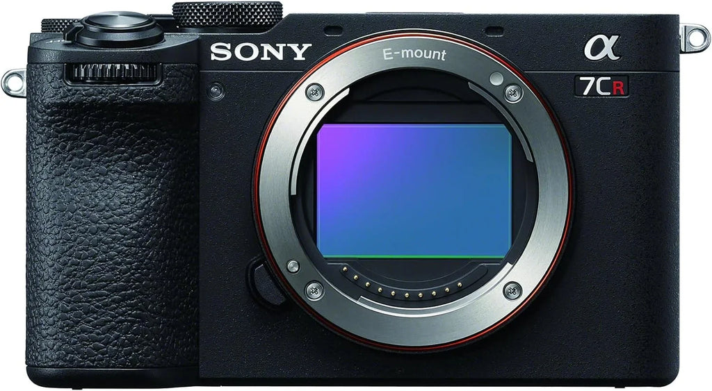 Alpha Sony Interchangeable 7CR Hybrid - Full-Frame Camera Black Lens