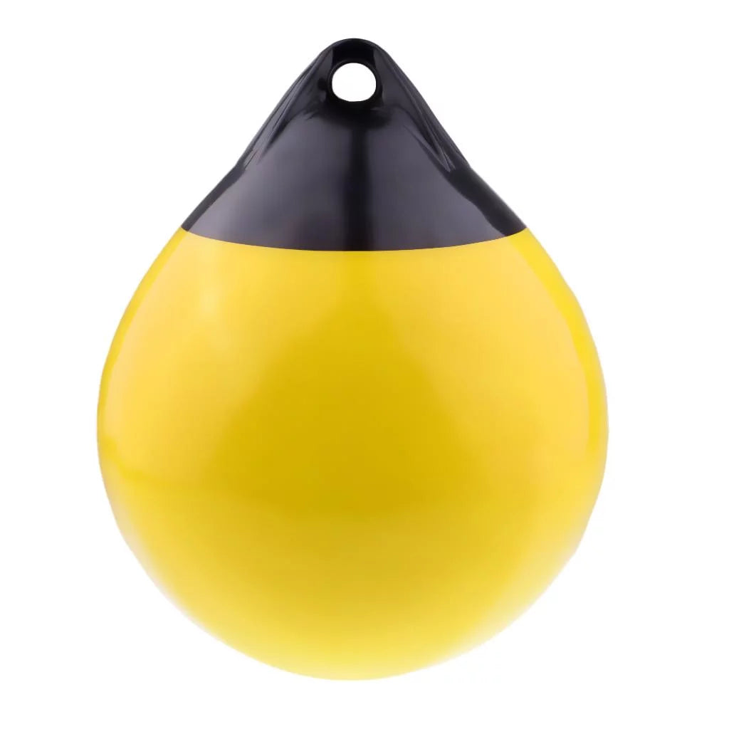 Buoy Yellow Inflatable Buoy Diameter.12 , Mooring Vessel