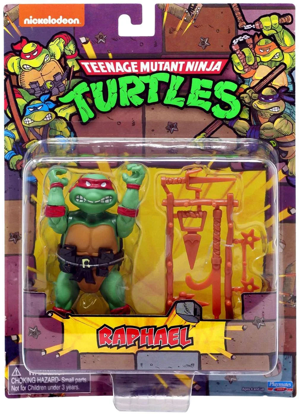 Teenage (Rotocast Lair) Retro Mutant Sewer Ninja Raphael Action Figure Turtles