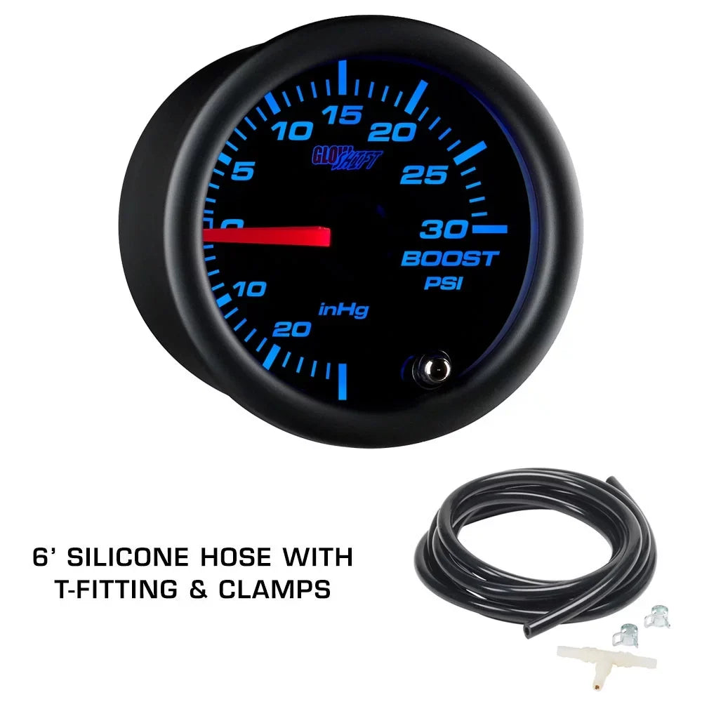 GS3 Dashboard Gauge Set with Color GlowShift WRX Impreza Gauge Fiberglass Package 7 Subaru 2002-2007 Tinted Triple