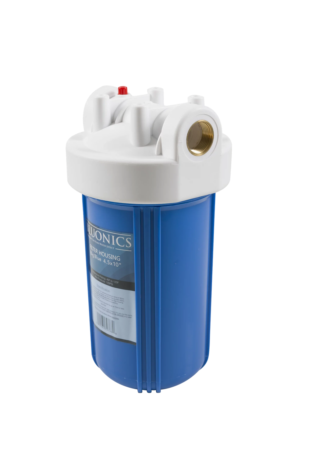 with Dirt, House Micron 5 Whole for Big Bluonics Undissolved liquid Iron, and Particles Sand, Sediment Cartridge 10" Filter Rust, Blue Sediment