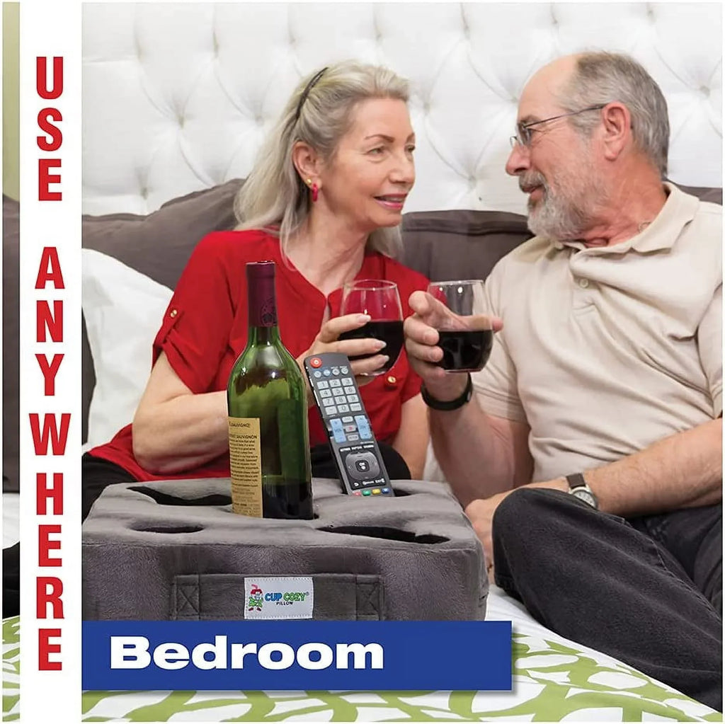 Deluxe Man Holder! Pillow -The Cup RV, and (Yellow) and it Keep Use cave, Seen As Bed, Beach Spills. Cozy Cup Anywhere-Couch, More! TV car, Close Floor, Prevent World's Park, on Your Best Drinks