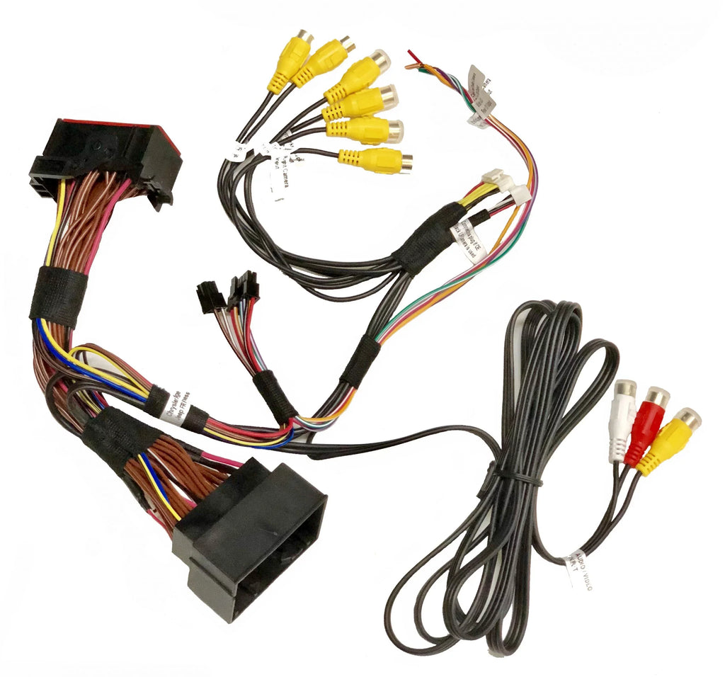 with Crux Multi For A/V Toyota and - Highlander Mounted Interface Integration Side Cameras Input Mirror View