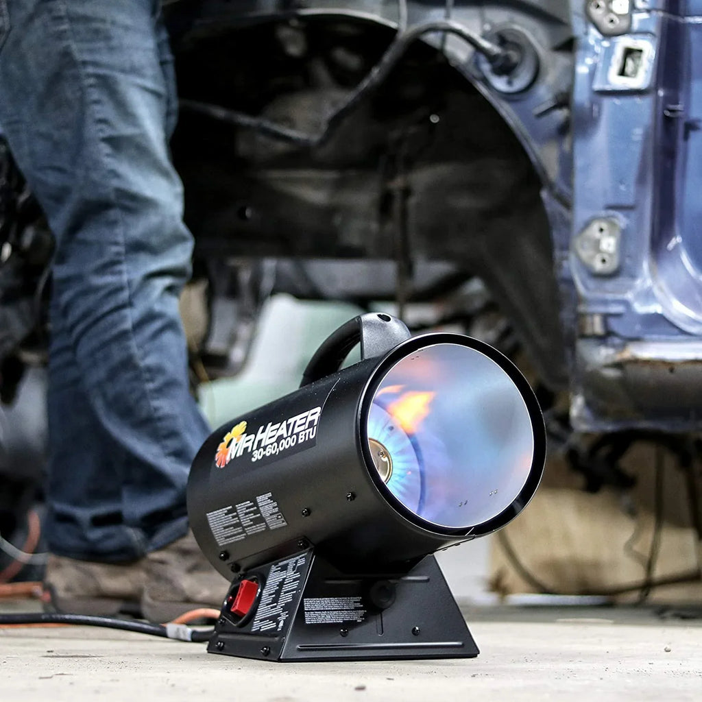 Portable Heater Air Heater Forced MH60QFAV 60,000 Propane Mr.