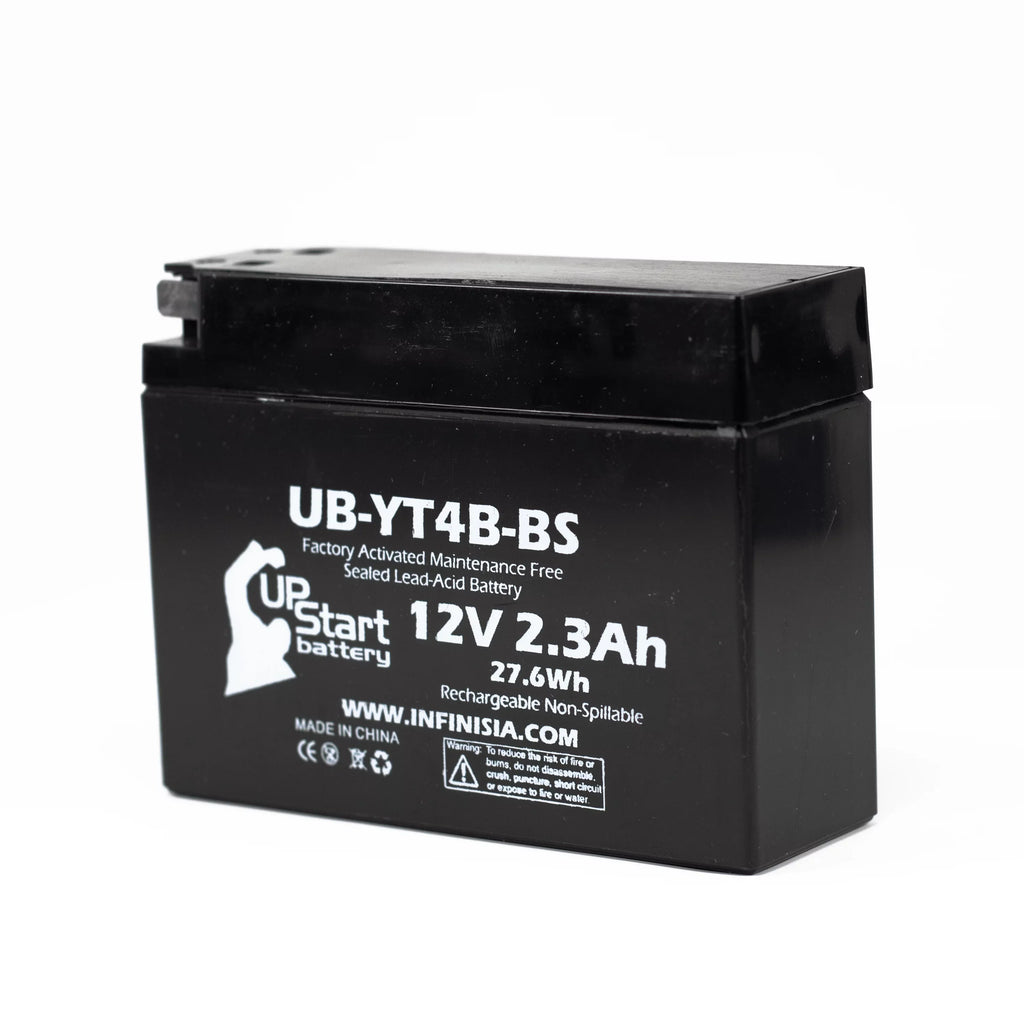 '-Z70 Suzuki - -Z70, Sealed) Yamaha Replacement 12v, Maintenance YT4B- Fits Suzuki Activated, Free 2008 Battery Factory 2015 (2.3Ah, 2009 SR400, with Battery 3 Pack - for