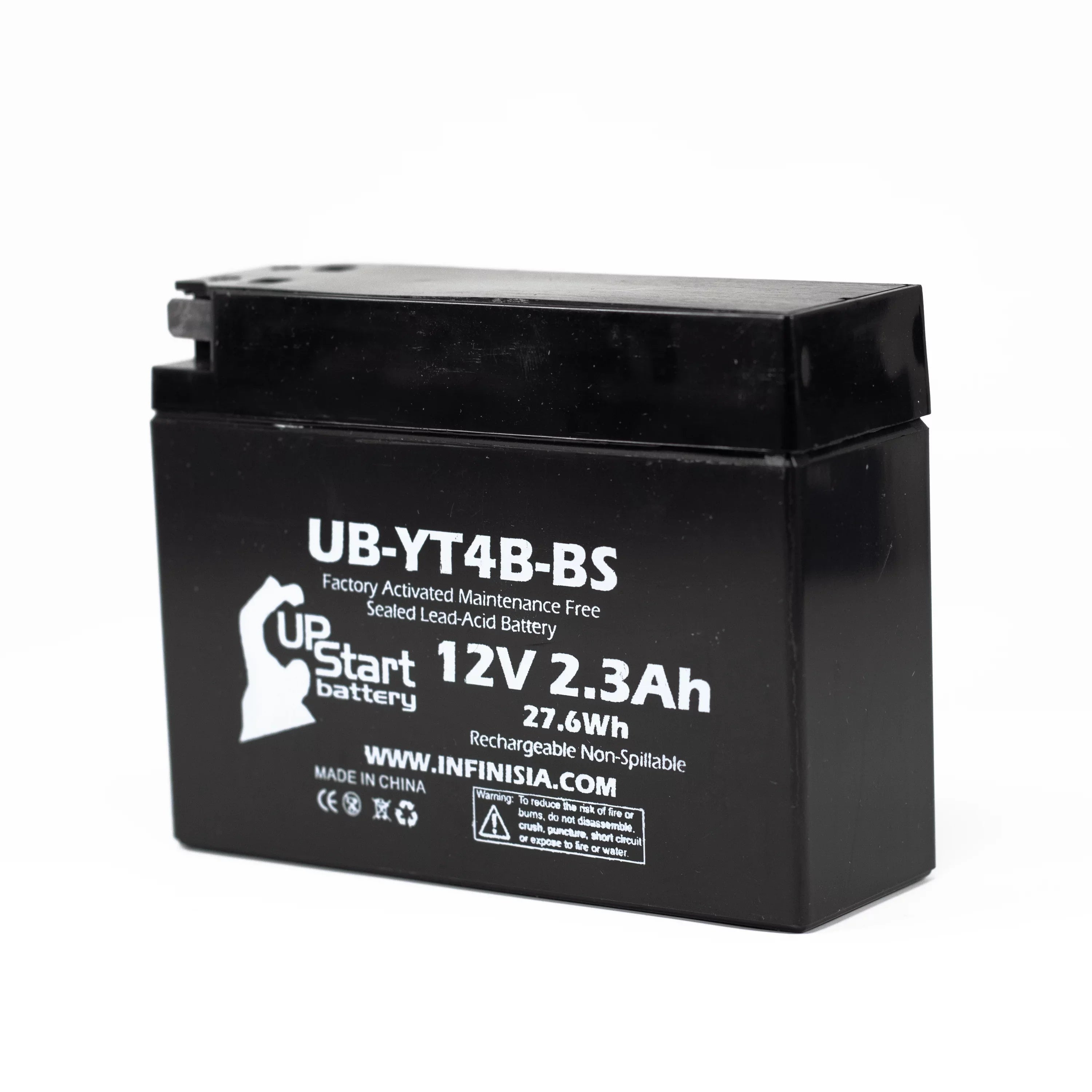 '-Z70 Suzuki - -Z70, Sealed) Yamaha Replacement 12v, Maintenance YT4B- Fits Suzuki Activated, Free 2008 Battery Factory 2015 (2.3Ah, 2009 SR400, with Battery 3 Pack - for