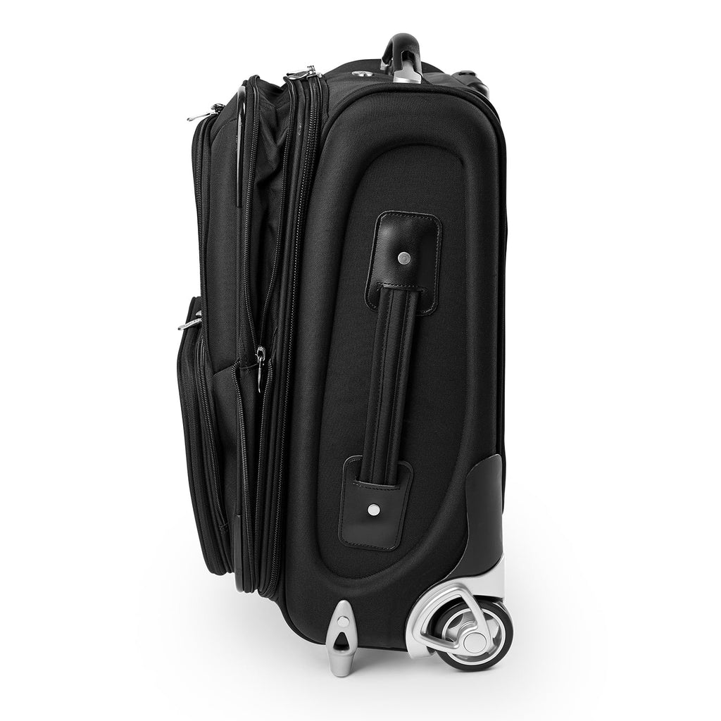 Black Rolling Jayhawks Softside Carry-On MOJO Kansas 21" Suitcase