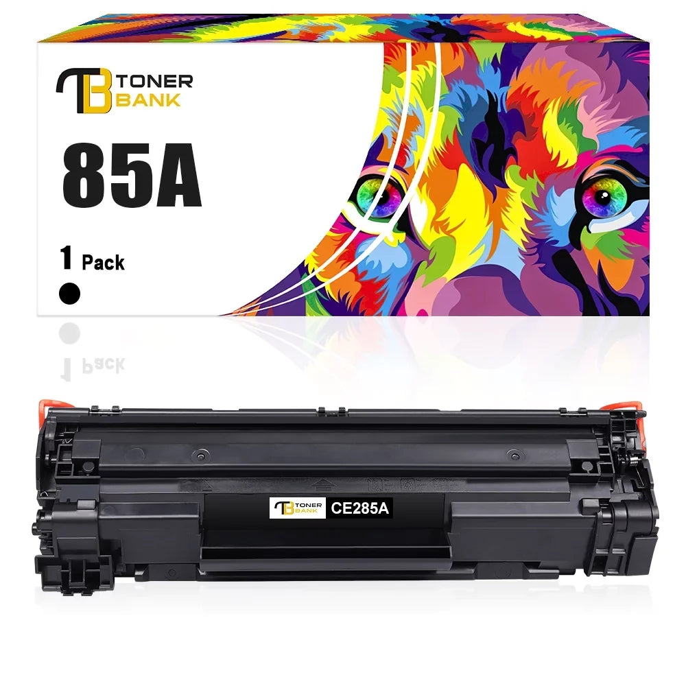 Toner 85A for (Black, M1130 M1212NF Replacement Toner Pro M1212NF Pro Ink Pro Fits Printer Bank Toner M1132 M1210 1-Pack) CE285A M1217NFW 85A Cartridge LaserJet P1102W