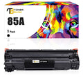 Toner 85A for (Black, M1130 M1212NF Replacement Toner Pro M1212NF Pro Ink Pro Fits Printer Bank Toner M1132 M1210 1-Pack) CE285A M1217NFW 85A Cartridge LaserJet P1102W