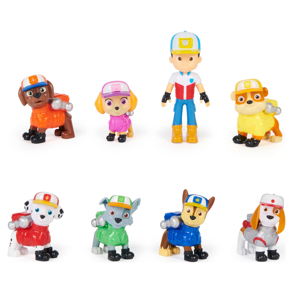 Pups Figure Truck Gift Pack 8 Piece Big Patrol,