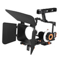 '+ Kit + Handle Eryue A7s/a7/a7r/a7rii/a7sii+ Andoer Camera + Box Alloy + A7s/a7/a7r/a7rii/a7sii/a7iv 15mm W/matte Film Cage,Aluminum Camera + 15mm Handle Rod W/matte + W/matte Box Rod Box Film
