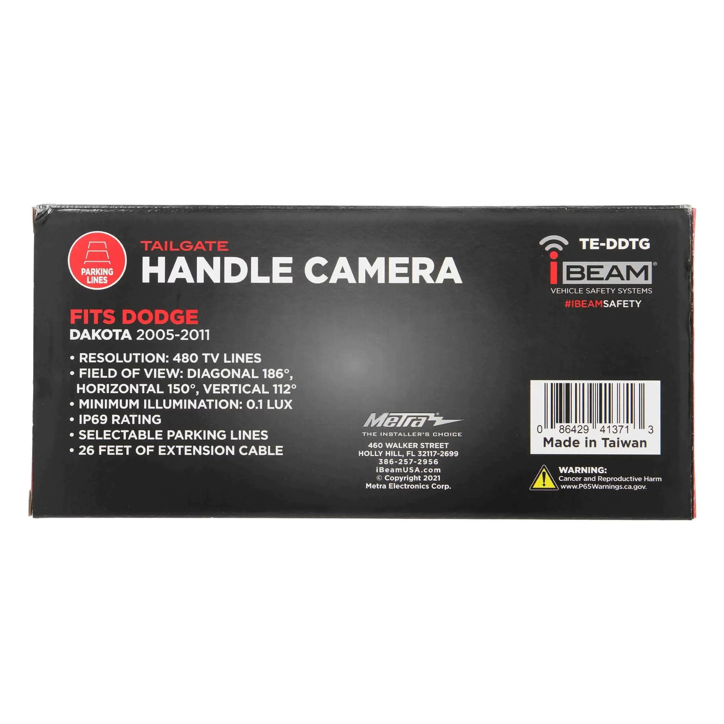 iBeam Tailgate - 2005-2011 Dakota Camera Handle Dodge