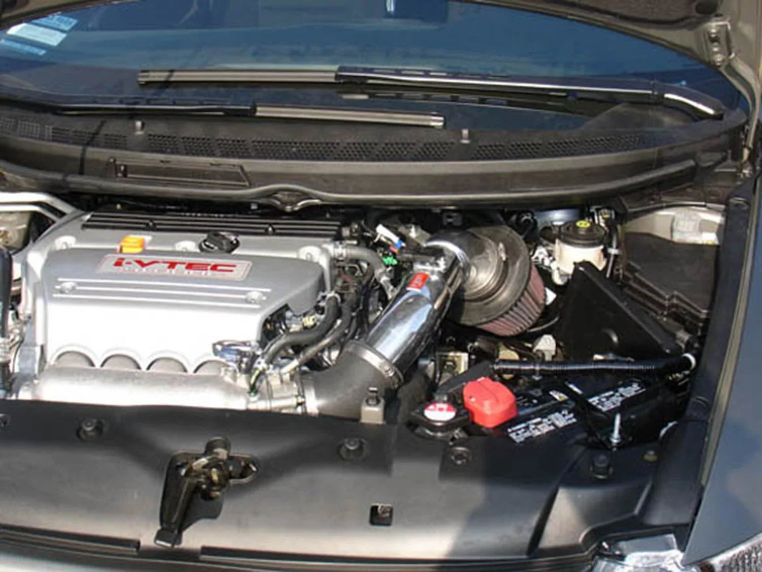 06-09 Injen Intake Ram 2021 & Short select: Fits 2.0L Si 4Cyl. Coupe Black Civic Sedan 2006-2011 /SR5,