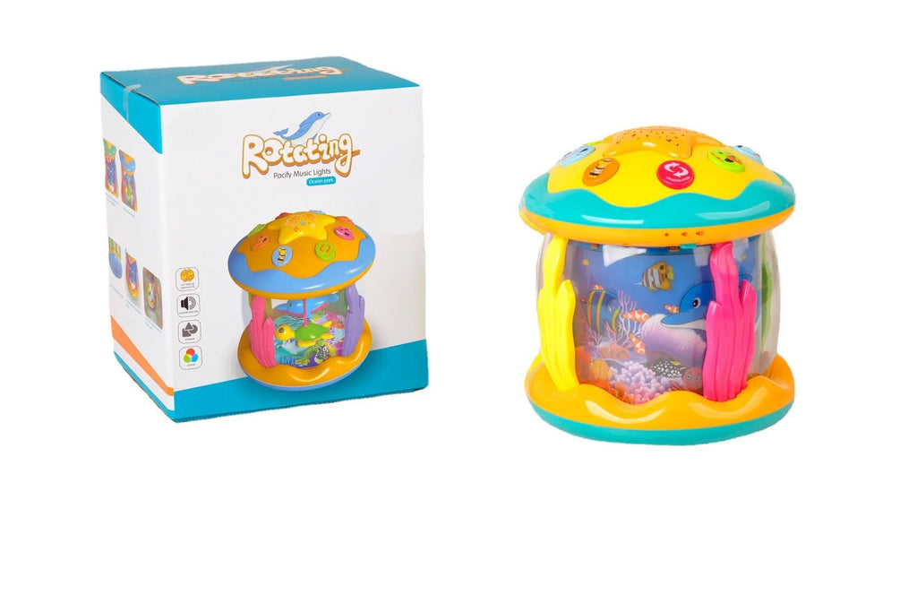 Months Projector Gifts Old Toys Boys Time Musical Year 3 Tummy 2 Toys Light 6-12 1 Learning Crawling Toddlers 12-24 Infant Ocean for Up for Baby Months, Toys Toys Girls Baby