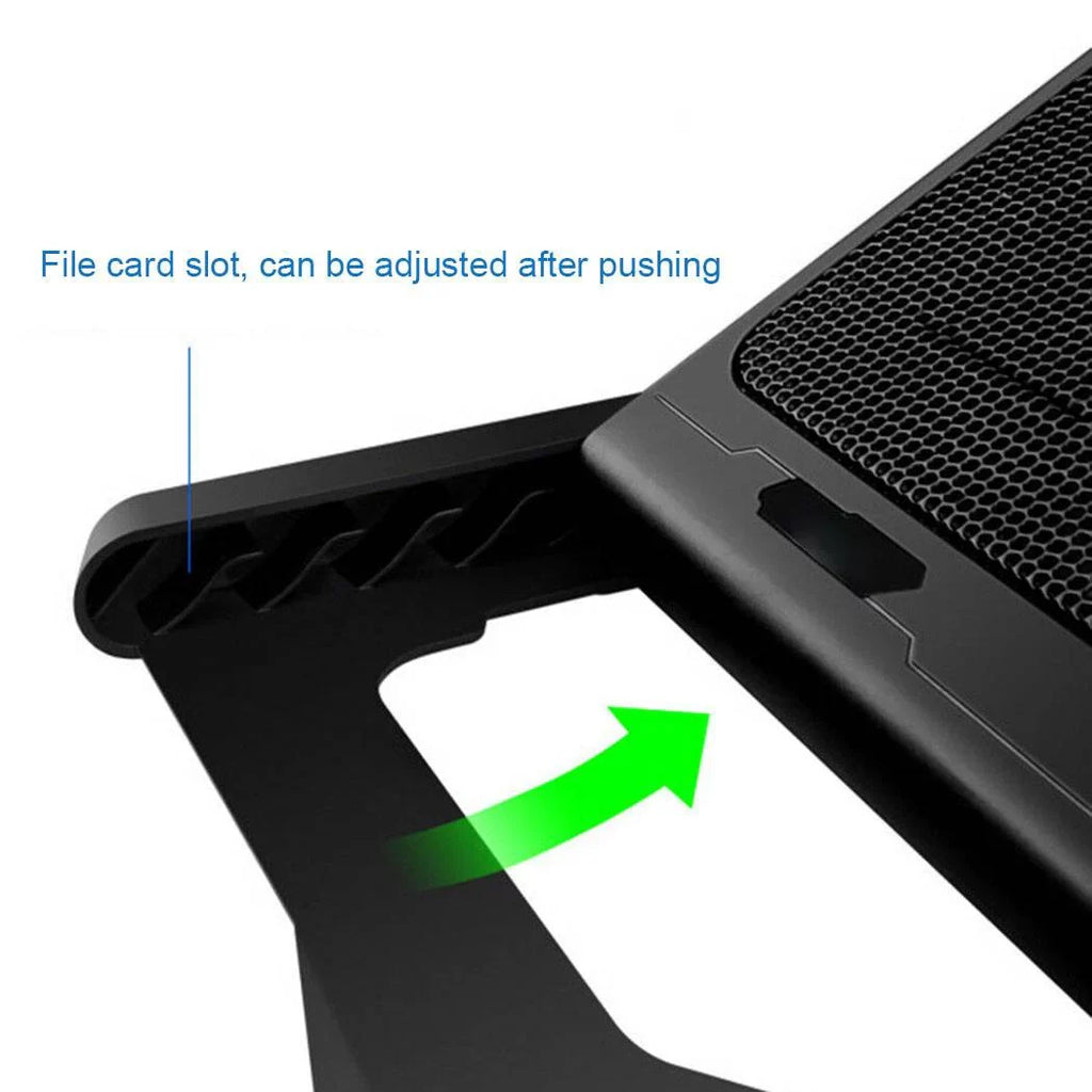 Conditioner Air Computer Laptop Cooling Notebook Portable Cooler Usb Fan Pad "Happyline"