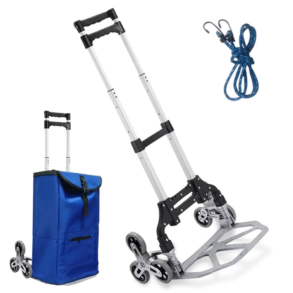 Trolley Moving Heavy Workplace, Portable Stairs Distribution Duty Folding Luggage, With | For Dolly | Collapsible Moving, Travel, Warehouse Wheels Truck Shopping, For