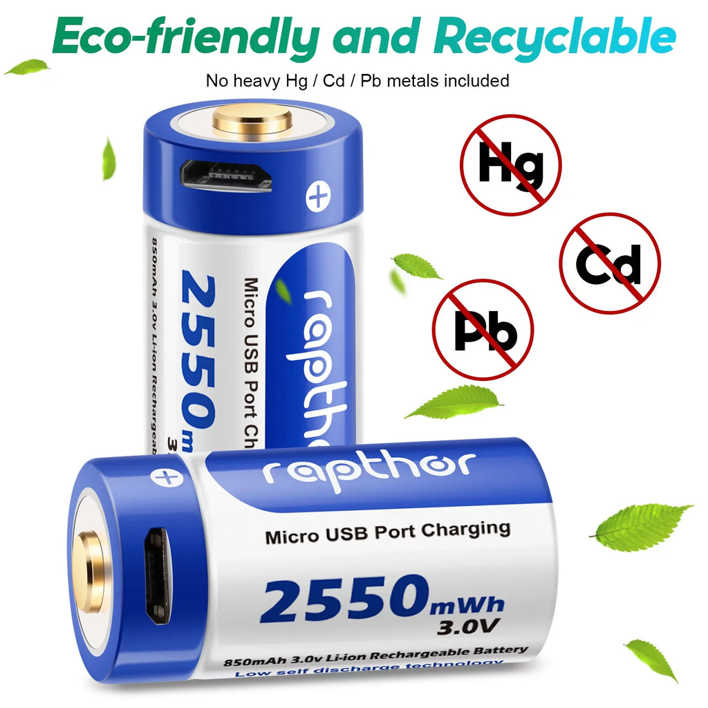 Wireless (850mAh) Fits Arlo VMC3030 Batteries Arlo Pack VMS3430 VMS3330 with 4 Rapthor VMK3200 VMS3130 Camera Security Rechargeable of