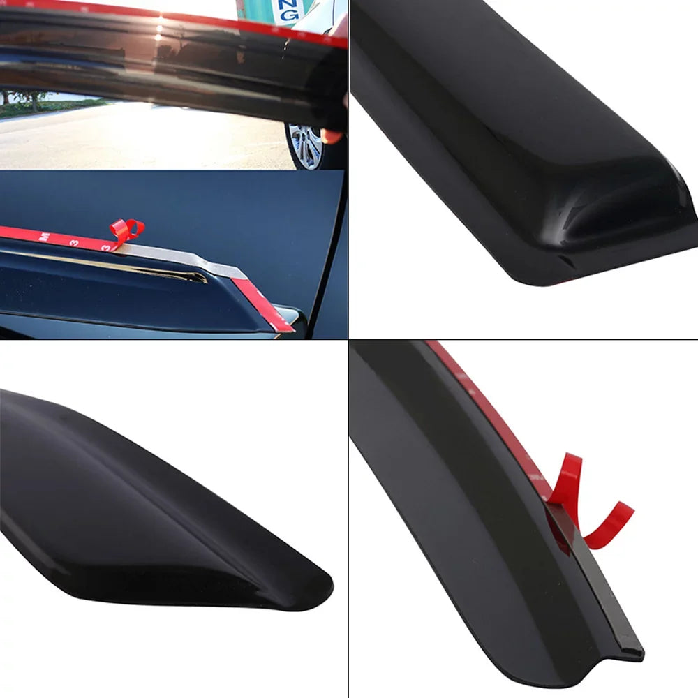 Set Guard 2018 11-19 Vent Rain 2014 Ford Outside Visors Mount Acrylic Motorsports 2013 2011 4Pc Ikon Deflector 2012 Fits with 2017 Window 2015 2016 Explorer