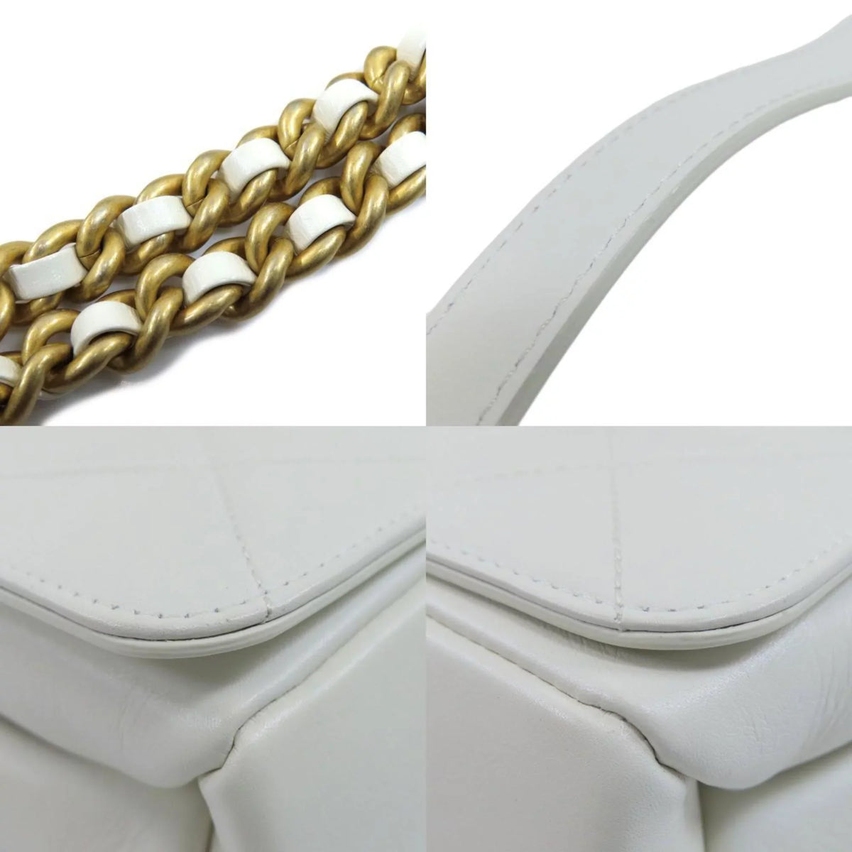 (Good) Pre-Owned Bag Matelasse Lambskin Shoulder Chain Ladies