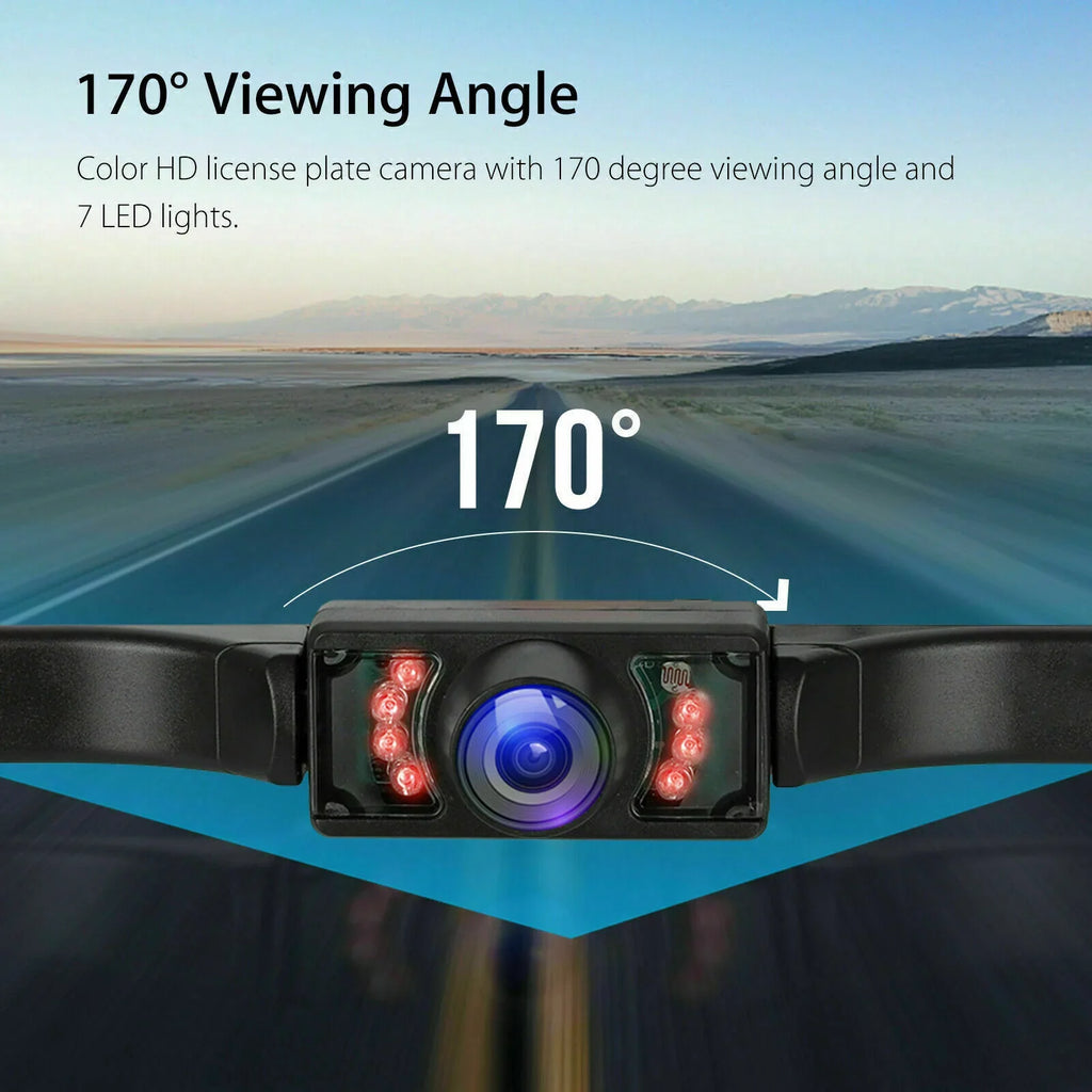 Backup TFT SUV MPV Vision for RV Reverse Car Camera Night IP67 5" Camera Wireless 170° LCD Waterproof View System Rear Monitor