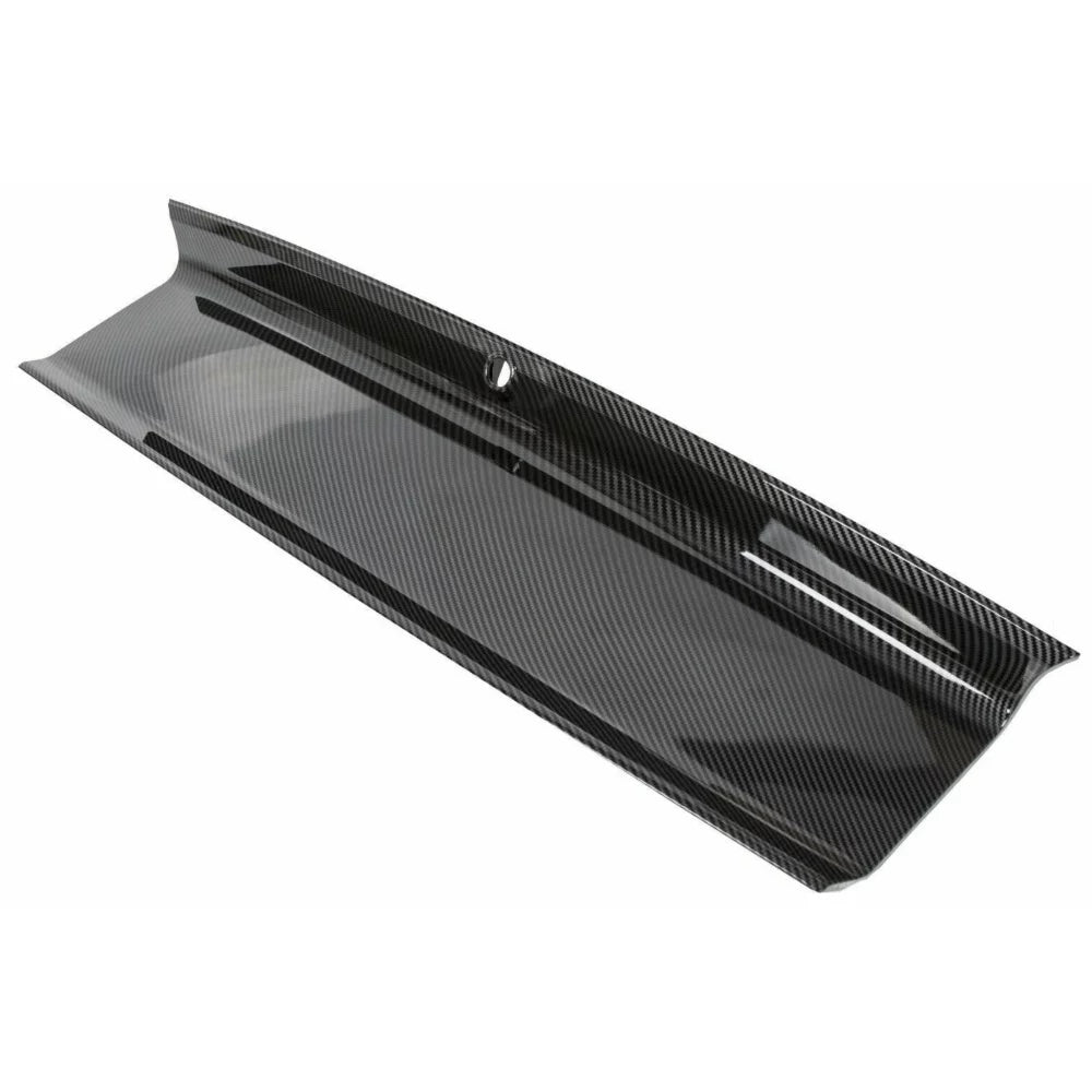 Print Panel Ford Fiber Decklid Mustang Gt Shield Trunk 2015-2021 Rear Carbon For
