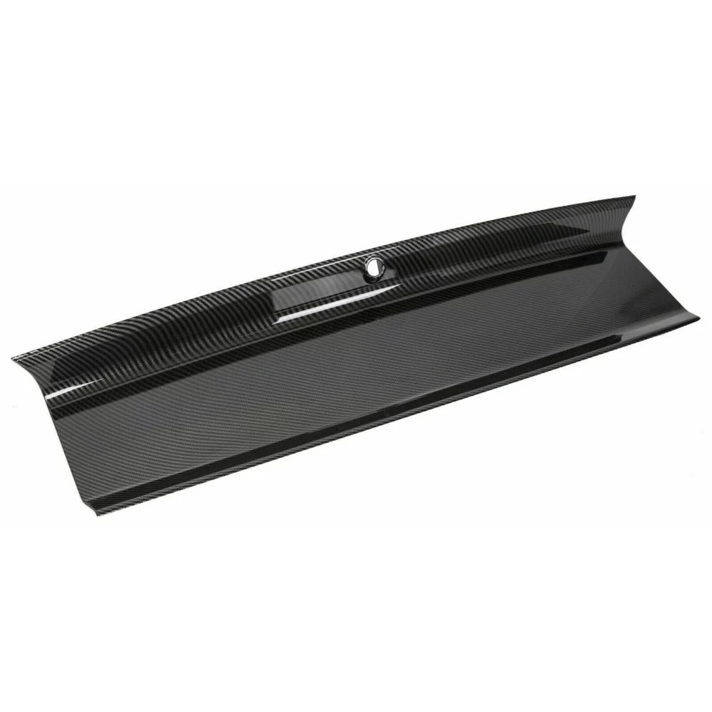 Print Panel Ford Fiber Decklid Mustang Gt Shield Trunk 2015-2021 Rear Carbon For