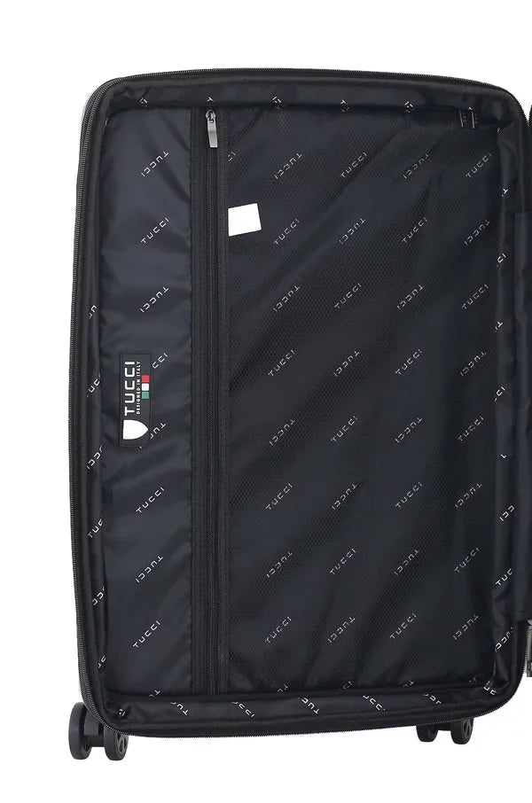 Luggage Man 20-inch Carry-on Suitcase Disegno Money - TUCCI Luggage