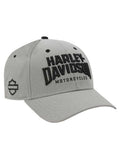 Harley-Davidson Baseball Harley Men's Adjustable Embroidered Curved Bill Davidson Cap, Athletic