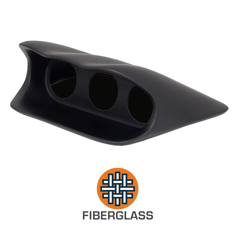 GS3 Dashboard Gauge Set with Color GlowShift WRX Impreza Gauge Fiberglass Package 7 Subaru 2002-2007 Tinted Triple