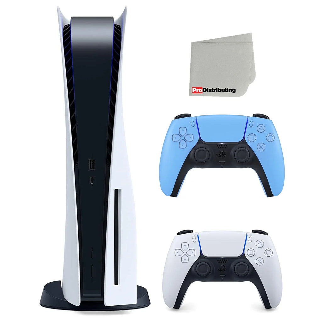 Cleaning Starlight 5 Disc and PS5 Cloth Blue ( Extra Disc) Controller Import Version Playstation Japan with