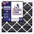 x | 8 .75" MERV A/C MADE HVAC IN 24 Pleated | Actual USA King 13x24x1 | 4-PACK 13 Air Carbon dimension: | Filter Filter Filters x Furnace