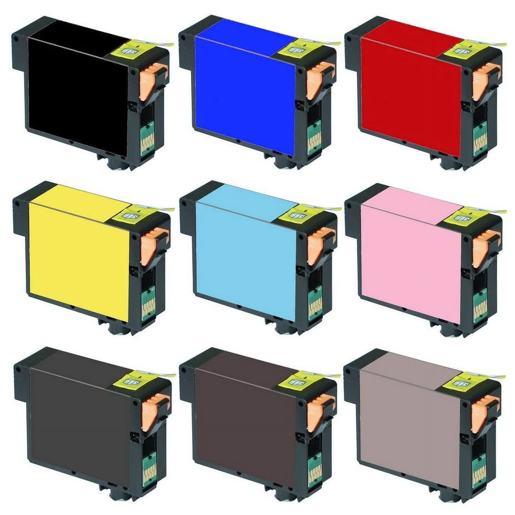 (. Combo Photo PrinterDash 157) Inkjet (/C/M/Y/////) Pack (T157BMP) Replacement for R3000 Stylus