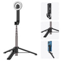, Remote Selfie with Magnetic Tripod, for 27.1 inch Rotation Stick Control