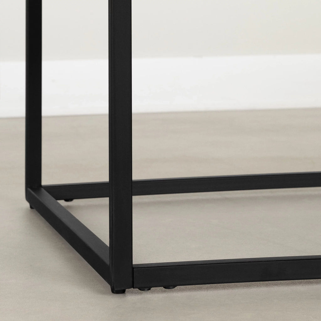 Coffee Industrial Shore Brown Modern Urban Table, Acacia Mezzy, South