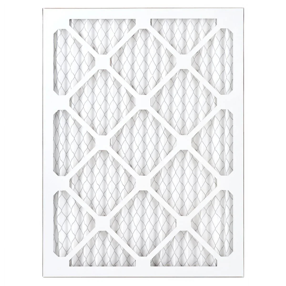 Pleated Replacement Air Filter Dust 15x20x1 Filter, AIRx 8 Filters Furnace 6-Pack