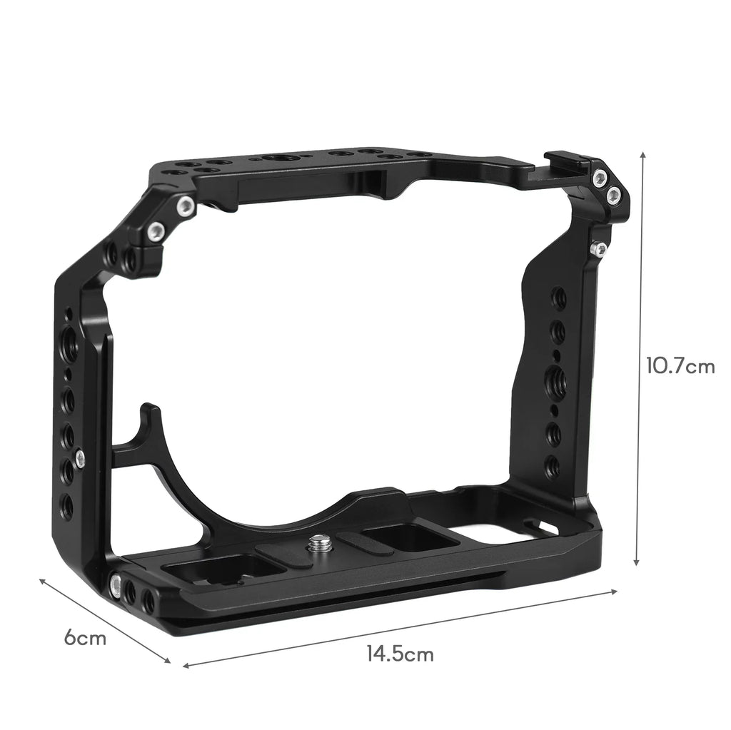 A7S3 Alloy Inch Aluminum Andoer A7R4/ Screw 14 Video Sony Cage Numerous A7M4/ for Holes Cold Replacement A1/ with Mounts Cage A7IV/ Shoe