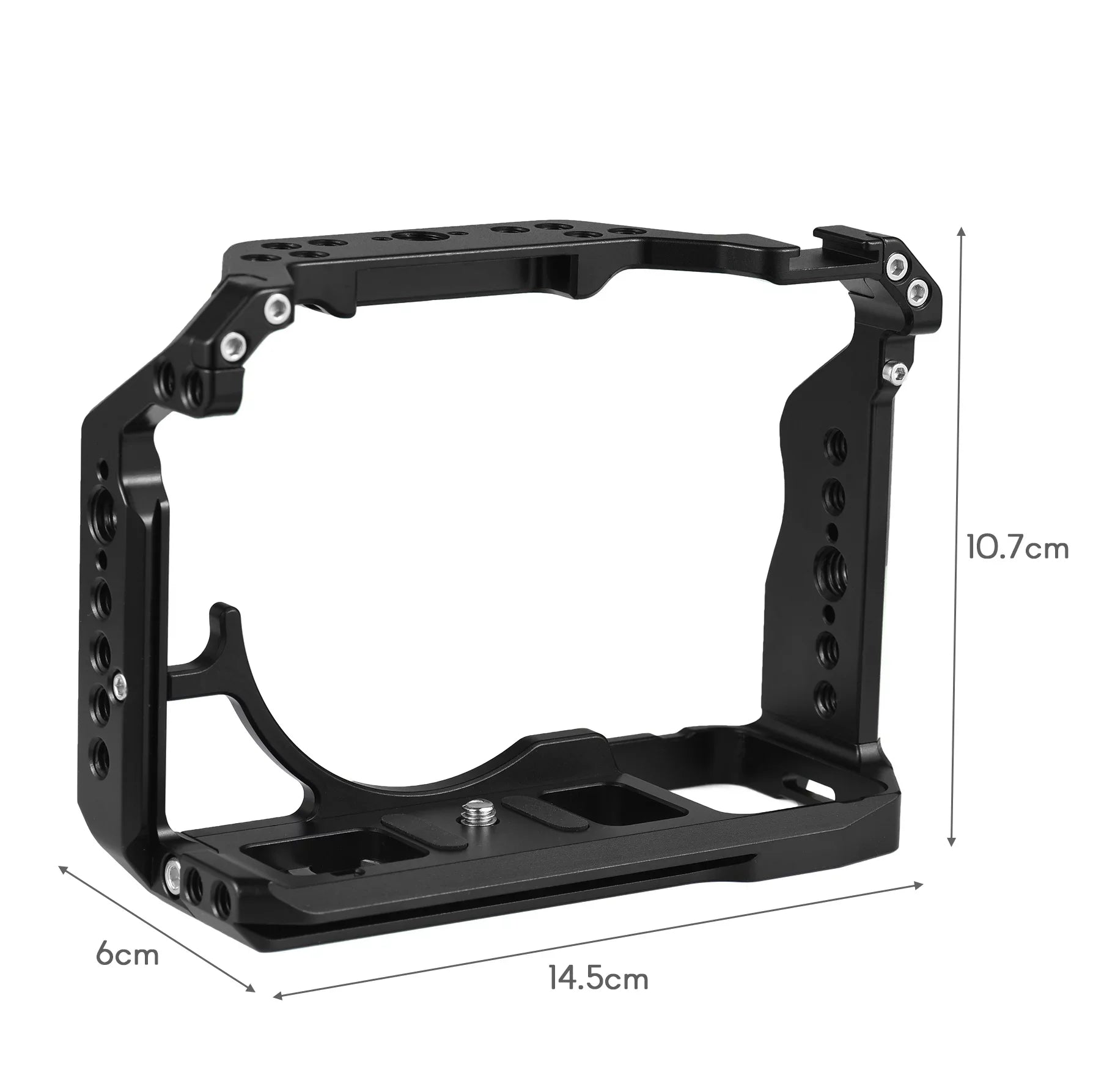 A7S3 Alloy Inch Aluminum Andoer A7R4/ Screw 14 Video Sony Cage Numerous A7M4/ for Holes Cold Replacement A1/ with Mounts Cage A7IV/ Shoe