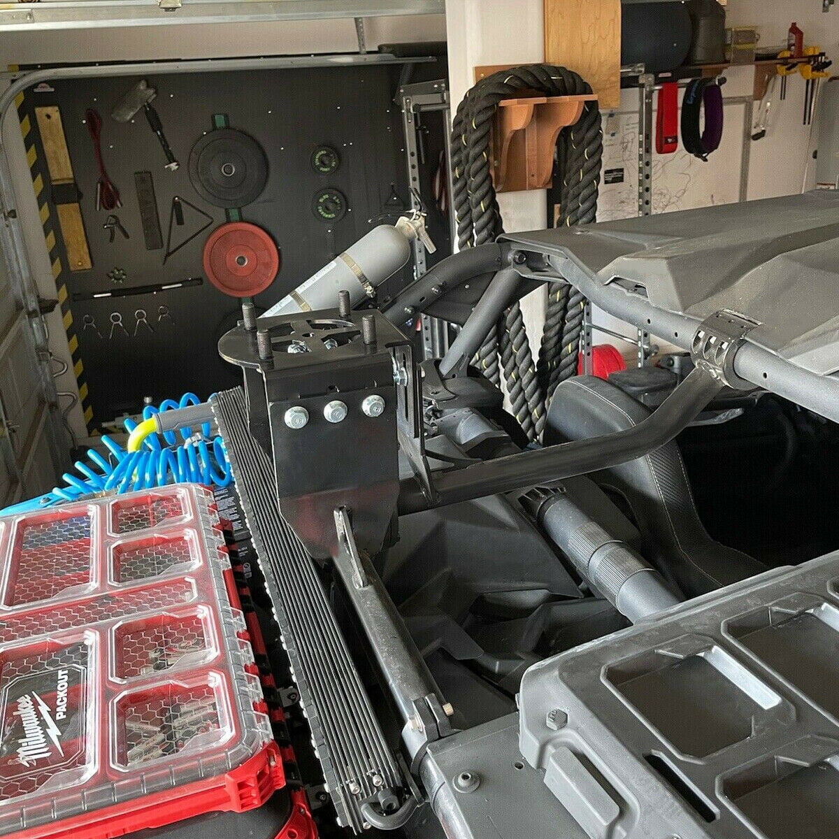 Turbo 2019 - Up 2018 Steel to Maverick Carrier Tire 2017-2020 Tire Tire R a Rack Holder for 32" Max X3 Mount Spare Kojem