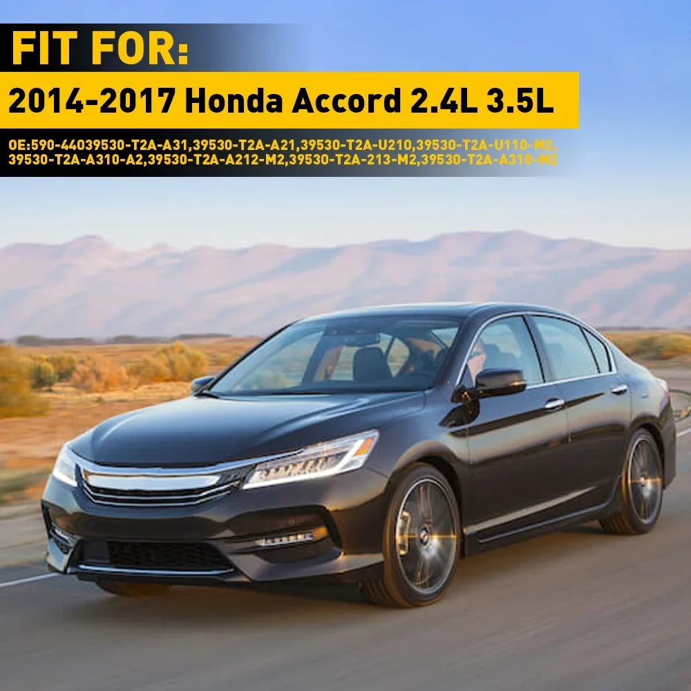 For Accord Backup 2.4L Honda Rear 3.5L Fit Parking Camera View 2014-2017