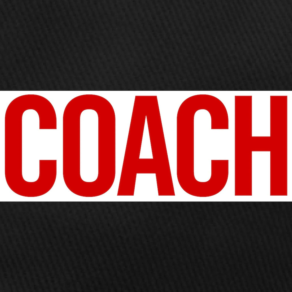 '- Black (Red) Baseball Cap - Printed Cotton Canvas Black Hat CafePress Coach Adjustable